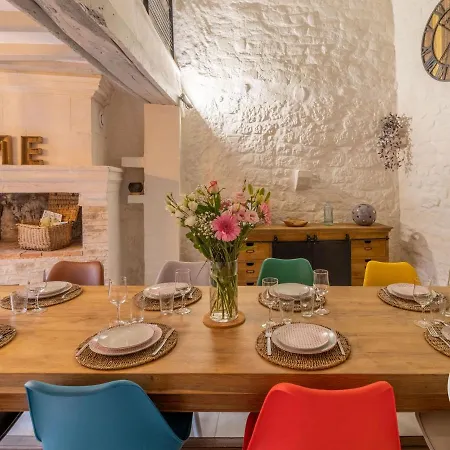 Troglodyte Unique Avec Jacuzzi, Billard Et Jardin, Pres De Doue La Fontaine Et Saumur - Fr-1-622-69 * Les Ulmes