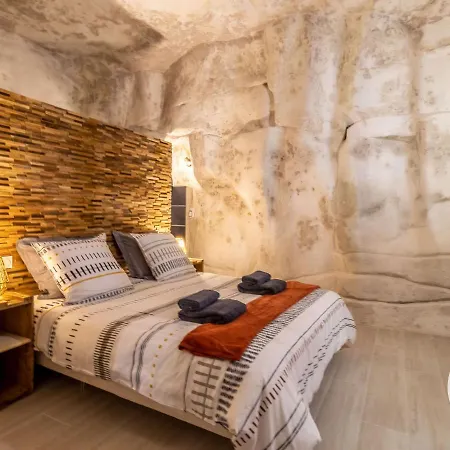 Troglodyte Unique Avec Jacuzzi, Billard Et Jardin, Près De Doué La Fontaine Et Saumur - Fr-1-622-69