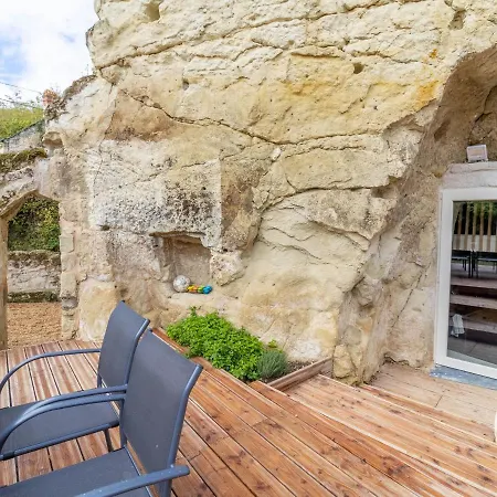 Troglodyte Unique Avec Jacuzzi, Billard Et Jardin, Près De Doué La Fontaine Et Saumur - Fr-1-622-69