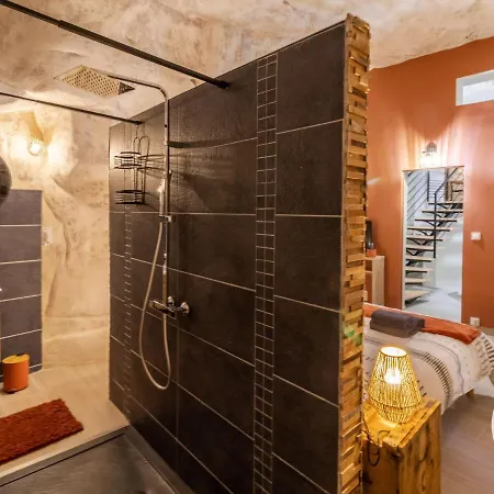 Troglodyte Unique Avec Jacuzzi, Billard Et Jardin, Près De Doué La Fontaine Et Saumur - Fr-1-622-69 Hébergement de vacances Les Ulmes
